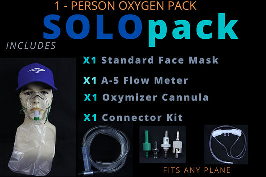 All-in-One SOLO Pack with A5 Flow Meter Oxygen