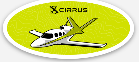 Cirrus Vision Jet Sticker