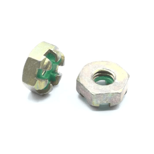 Castellated Nylon Inserted Hex Nut | MS17826-3