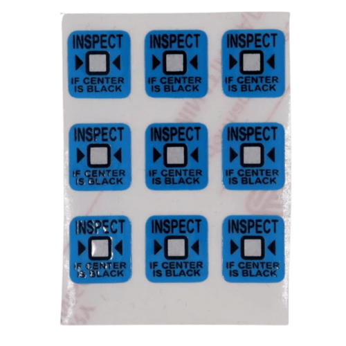 CIRRUS Blue Brake Temperature Label