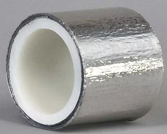 3M Foil Tape, 4 In. x 5 Yd., Shiny Silver