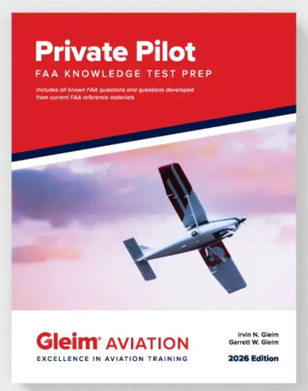Gleim Private Pilot FAA Knowledge Test book