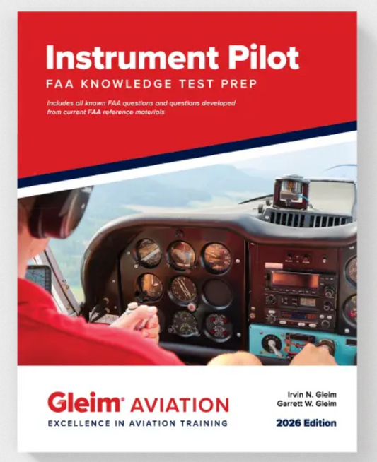 Gleim Instrument Rating FAA Knowledge Test book