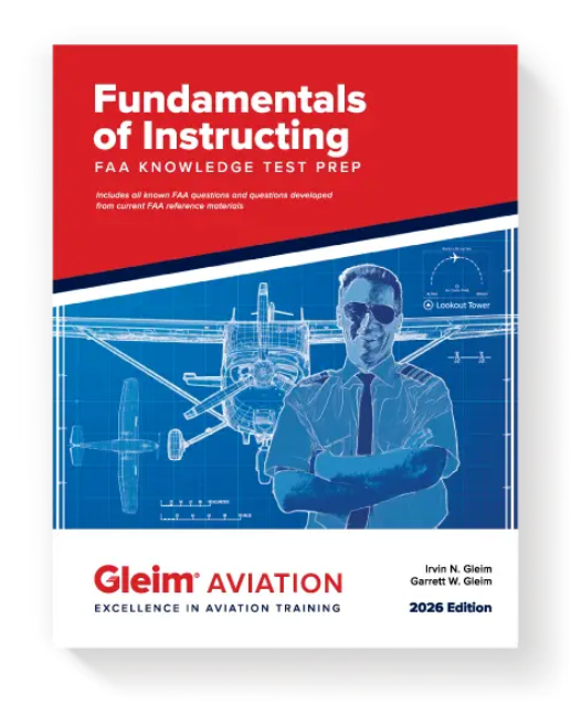 Gleim Fundamentals of Instructing FAA Knowledge Test book