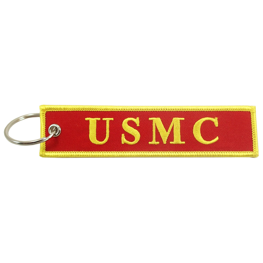 USMC - Embroidered Keychain