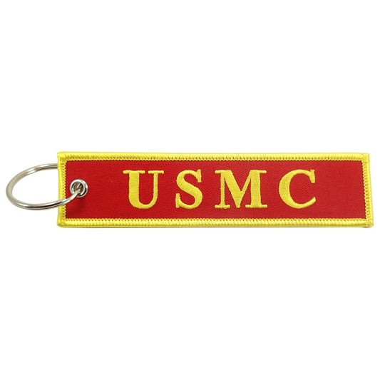 USMC - Embroidered Keychain