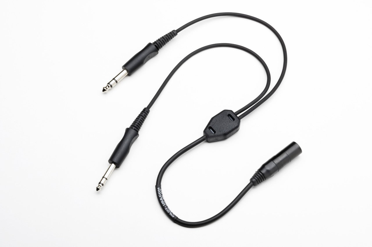 Pilot Communications - Bose A20 (6 Pin) Headset to GA Adapter