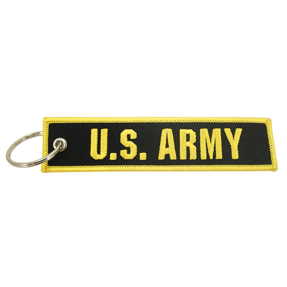 US Army - Embroidered Keychain