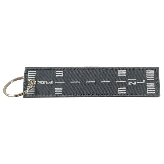 Runway Embroidered Keychain - 21L-3R