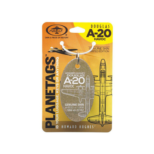 Planetags - Howard Hughes - Douglas A-20G - Havoc