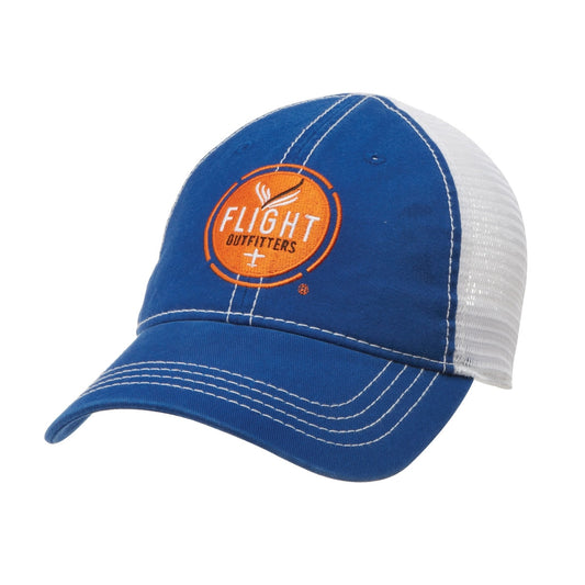 Flight Outfitters Blue Trucker Hat
