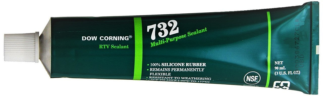 Dow Corning RTV732 Multi-Purpose Sealant - 3oz- Clear