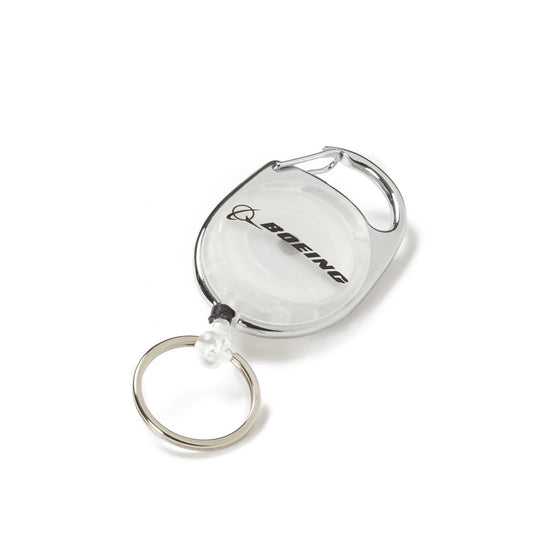 Boeing Carabiner Retractable Keychain