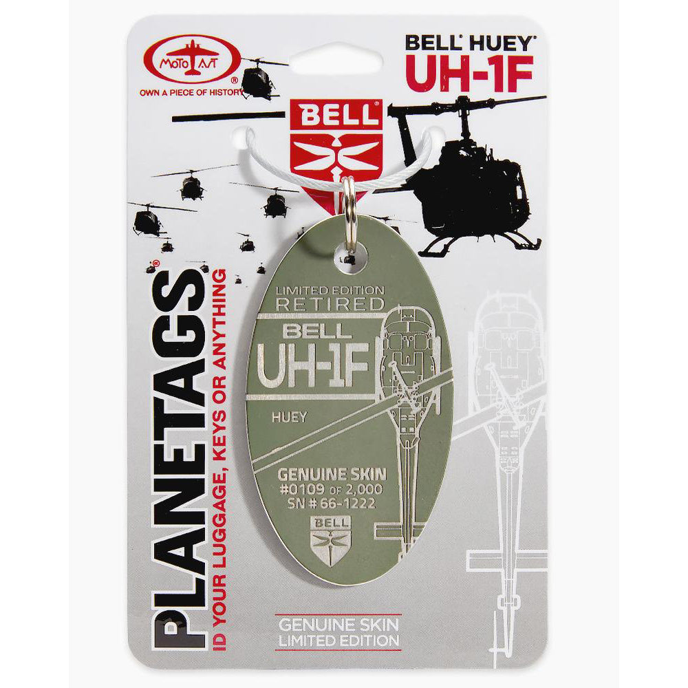 Planetags - Bell UH-1F Huey