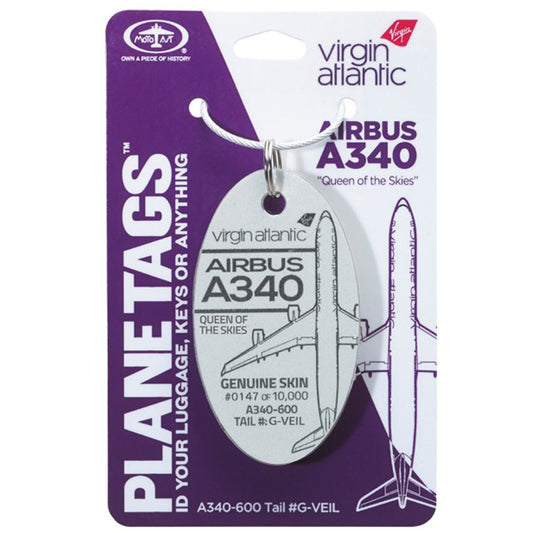 Planetags - Virgin A340 - Queen of the Skies