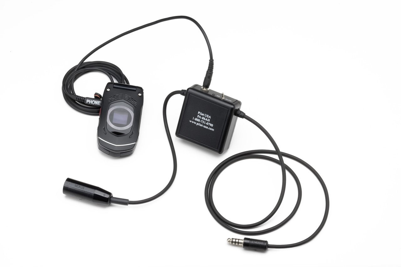 Pilot Communications - Amplified Cell Phone Adapter for Low Impedance