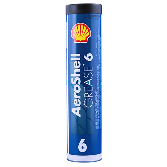 AeroShell Grease 6 - General Purpose Airframe Grease for Aircraft - 14.1 Oz Tube