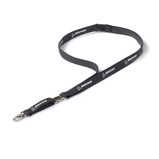 Boeing Woven Carbon Fiber Lanyard
