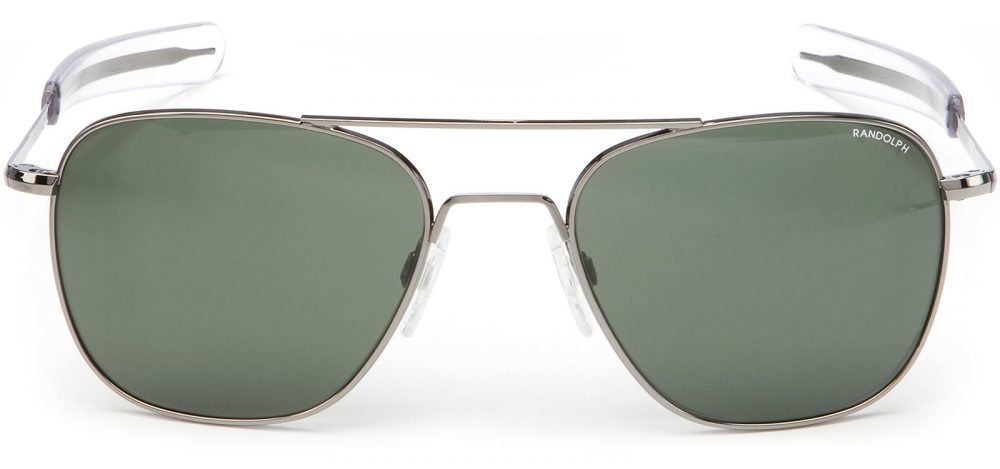 Randolph Aviator - 58 mm - Bayonet GunMetal Frames - SkyTec AGX Non-Polarized Lenses