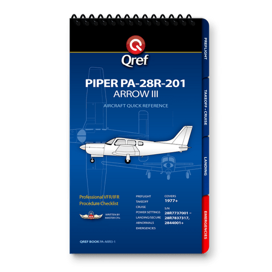 Qref - Piper Arrow III PA-28R-201 - Checklist Book
