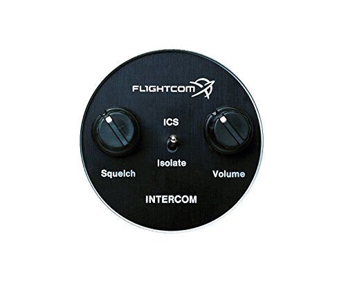 Flightcom 403 Panel Mount Intercom - 2-Place - Voice-Activated