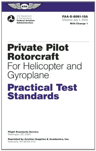 ASA Practical Test Standards (PTS) Helicopter - Private Pilot