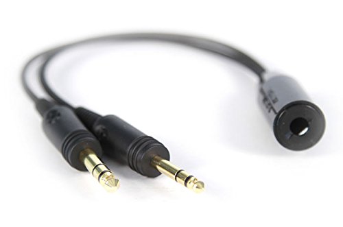 Rugged Air Helicopter to General Aviation Headset Adapter