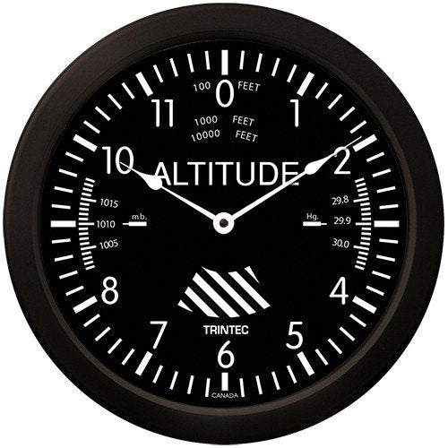 Trintec 14 Classic Altimeter Clock