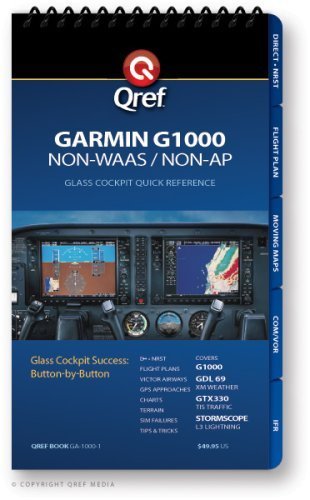 QRef - Garmin G1000 Non-WAAS - Checklist Book
