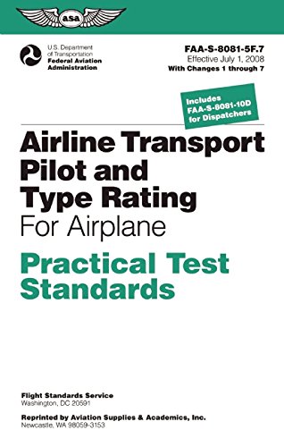 ASA Practical Test Standards (PTS) Airline Transport Pilot (ATP)