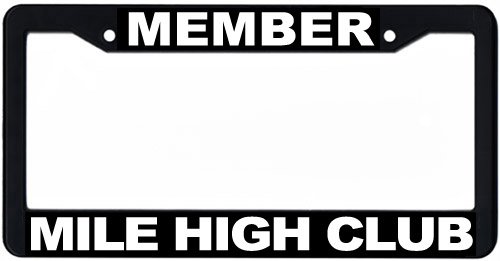 Member - Mile High Club License Plate Frame