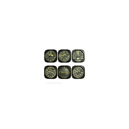 Trintec Vintage Aircraft Instrument Coaster