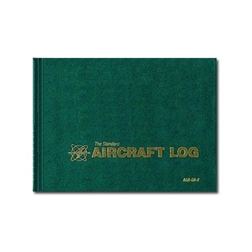 ASA Aircraft Log - Hardcover - Green
