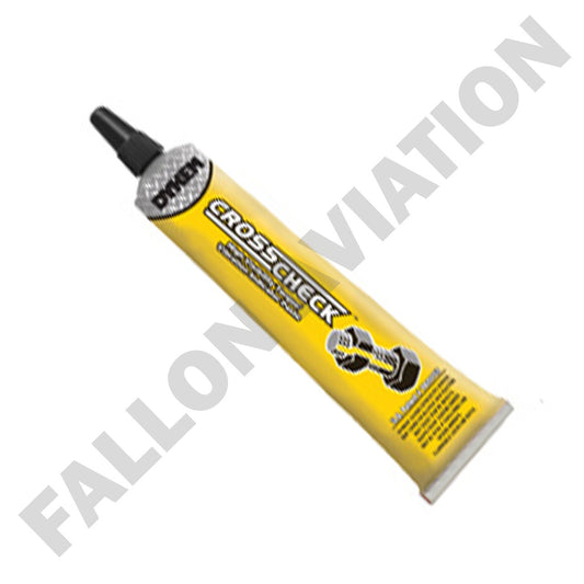 ITW Dykem "Cross Check" Torque Seal Yellow Tamper-Proof Indicator Paste - 1 oz - 83317