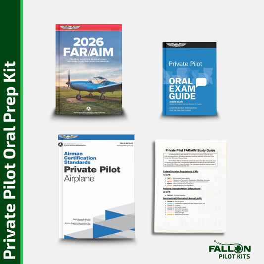 Private Pilot Oral Prep Kit – FAR/AIM, Oral Exam Guide, ACS & Tabs