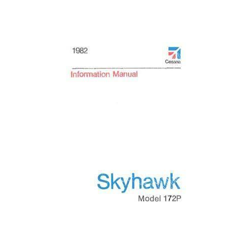D1212-13 Cessna 172P Skyhawk 1982 Pilot's Information Manual (POH)