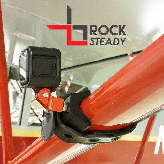 Flight Flix GoPro Rock Steady Slim Strut Mount - Strut Base w/ Rubber Strap Kit