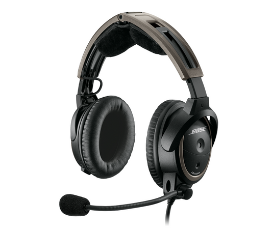 Bose A20 Aviation Headset with Bluetooth Connectivity - Coil Cord - U-174 plug
