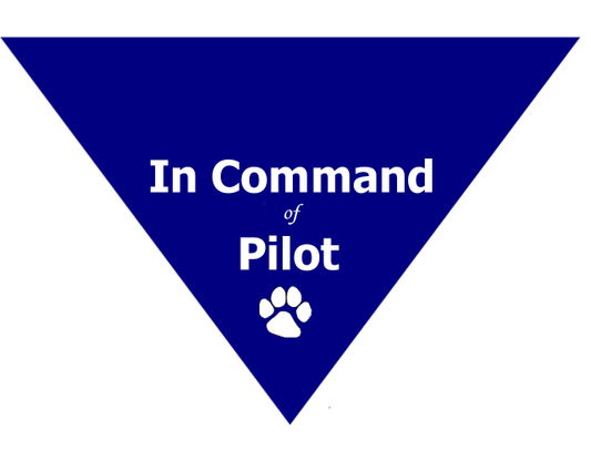 Mutt Muffs "In Command of Pilot" Bandana