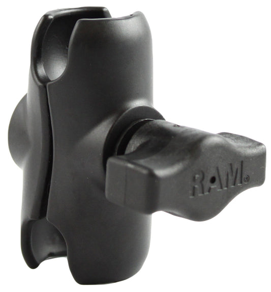 RAM Short Double Socket Arm for 1 Balls (Length: 2.38)