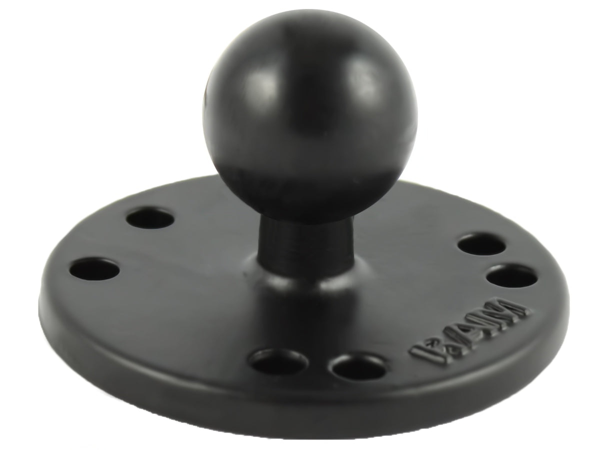 RAM 2.5 Round Ball Base with the AMPs Hole Pattern & 1 Ball