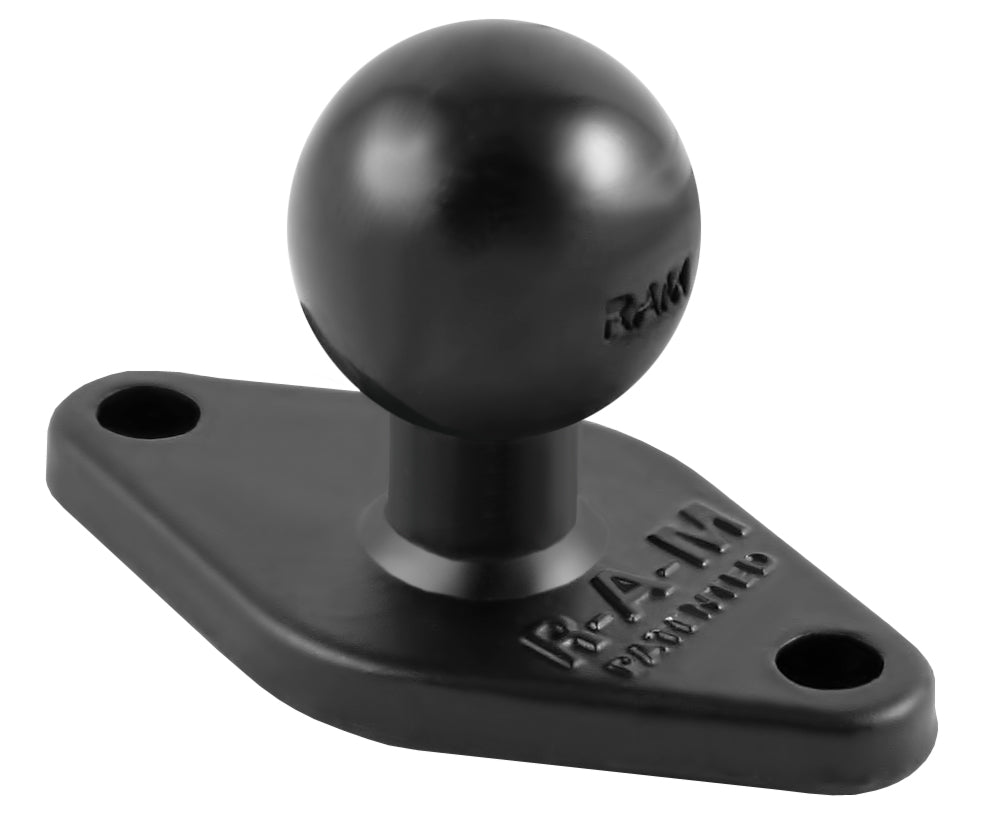 RAM 2.43 x 1.31 Diamond Ball Base with 1 Ball