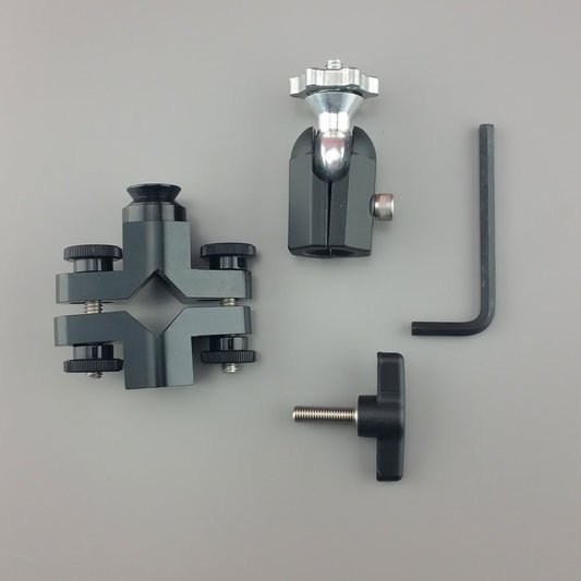 Flight Flix Threaded 1/4-20 Rock Steady Mount - Clamp Base w/ Dovetail