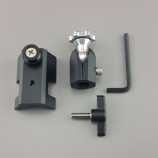 Flight Flix Threaded 1/4-20 Rock Steady Mount - Strut Base w/ Dovetail