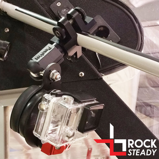 Flight Flix GoPro & VIRB X/XE Rock Steady VibeX Mount - Clamp Base w/ Dovetail