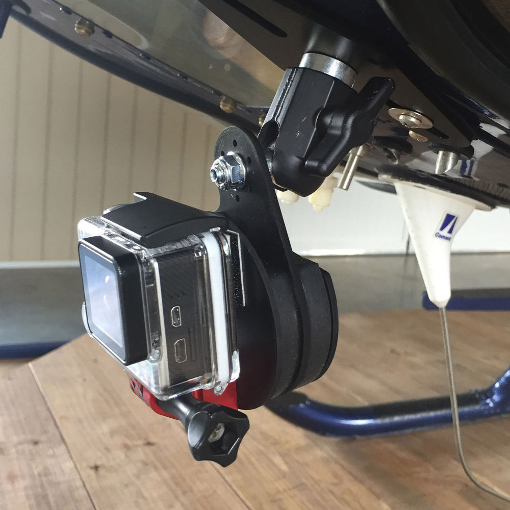 Flight Flix GoPro & VIRB X/XE Rock Steady VibeX Mount - Surface Base w/ Dovetail