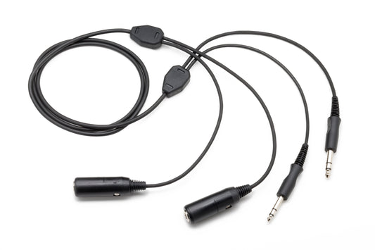 Pilot Communications - Headset Extension (2 Jacks, 2 Plugs) (25 ft)