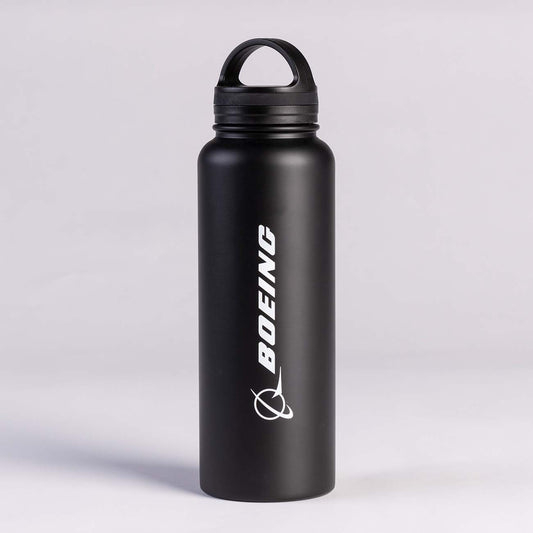 Boeing Water Bottle - Black