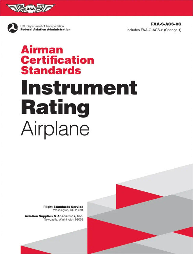 ASA Instrument Rating Airplane ACS