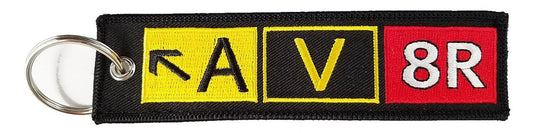 AV8R Key Chain Embroidered